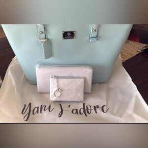 Light Blue Women's Bag Set